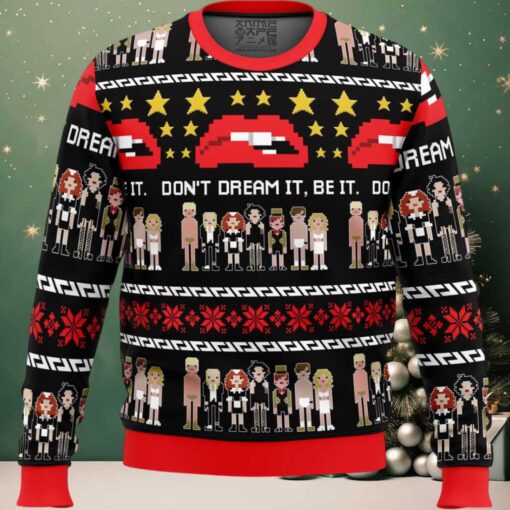 Don’t Dream It Be It The Rocky Horror Picture Show Ugly Christmas Sweater