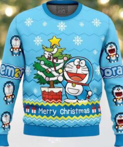 Doraemon Ugly Christmas Sweater