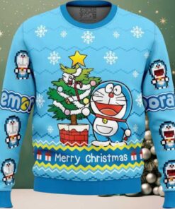 Doraemon Ugly Christmas Sweater