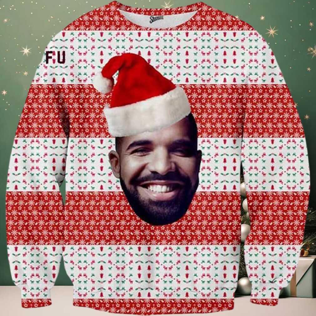 Drake Big Daddy With Candy Kane 2025 Ugly Christmas Sweater Drake Big Daddy With Candy Kane 2025 Ugly Christmas Sweater