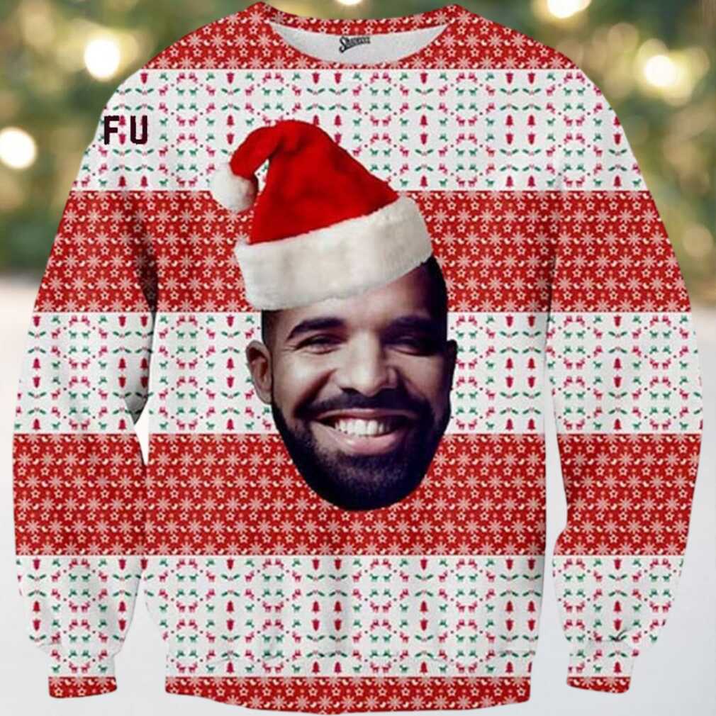 Drake Big Daddy With Candy Kane 2025 Ugly Christmas Sweater Drake Big Daddy With Candy Kane 2025 Ugly Christmas Sweater