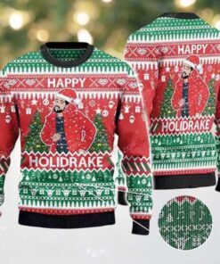 Drake Happy HoliDrake 2025 Ugly Christmas Sweater