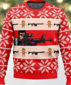 Duke Togo Golgo 13 Ugly Christmas Sweater
