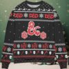 Crown Royal Canadian Whisky Snowflake Ugly Christmas Sweater Purple