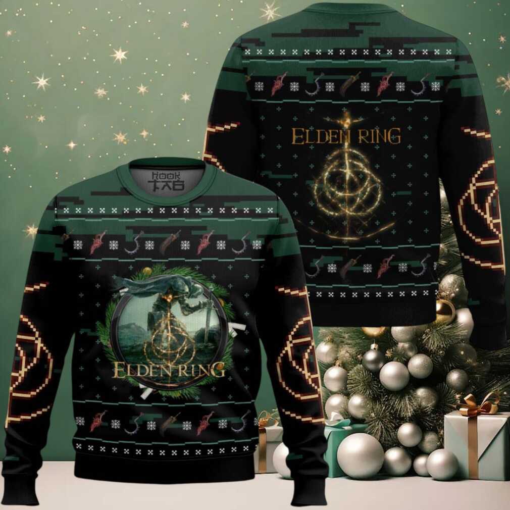 Elden Ring V2 Ugly Christmas Sweater Elden Ring V2 Ugly Christmas Sweater