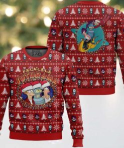 Fa la la la Futurama Ugly Christmas Sweater Fa la la la Futurama Ugly Christmas Sweater