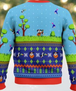 Festive Duck Hunt Ugly Christmas Sweater Festive Duck Hunt Ugly Christmas Sweater
