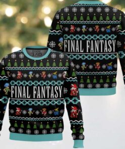 Final Fantasy Ugly Christmas Sweater Final Fantasy Ugly Christmas Sweater
