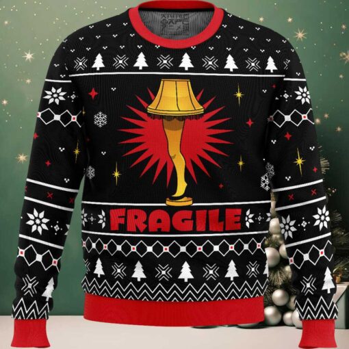 Fragile A Christmas Story Ugly Christmas Sweater