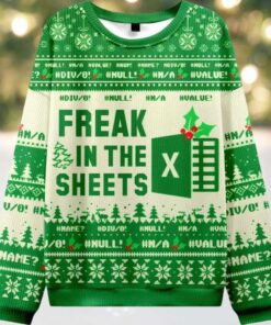 Freak in the Sheets Ugly Christmas Sweater