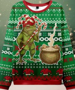 Frog Ugly Christmas Sweater Frog Ugly Christmas Sweater