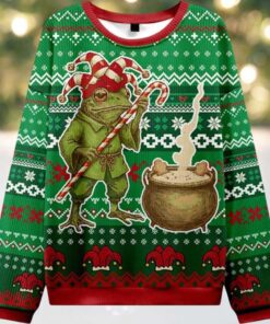 Frog Ugly Christmas Sweater Frog Ugly Christmas Sweater