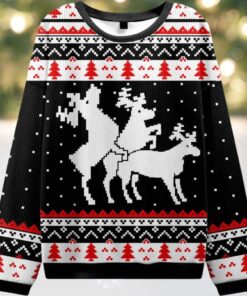 Fuck Elk Ugly Christmas Sweater