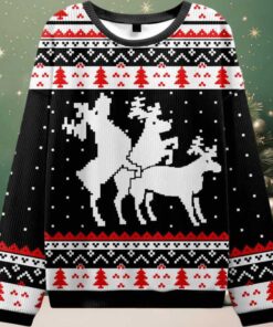 Fuck Elk Ugly Christmas Sweater