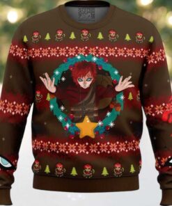 Gaara Shippuden Ugly Christmas Sweater