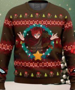 Gaara Shippuden Ugly Christmas Sweater