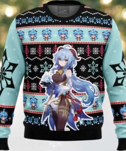 Ganyu Genshin Impact Ugly Christmas Sweater