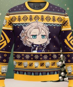Genshin Impact Albedo Ugly Christmas Sweater