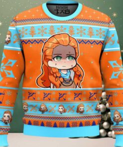 Genshin Impact Aloy Ugly Christmas Sweater
