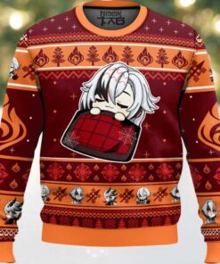Genshin Impact Arlecchino Ugly Christmas Sweater