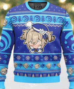Genshin Impact Barbara Ugly Christmas Sweater