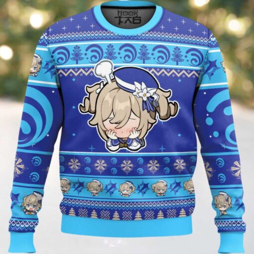 Genshin Impact Barbara Ugly Christmas Sweater