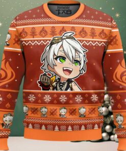 Genshin Impact Bennett Ugly Christmas Sweater