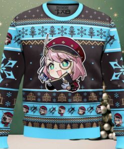 Genshin Impact Charlotte Ugly Christmas Sweater
