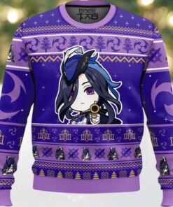 Genshin Impact Clorinde Ugly Christmas Sweater