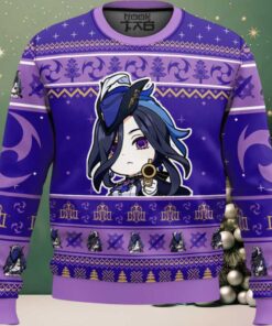 Genshin Impact Clorinde Ugly Christmas Sweater