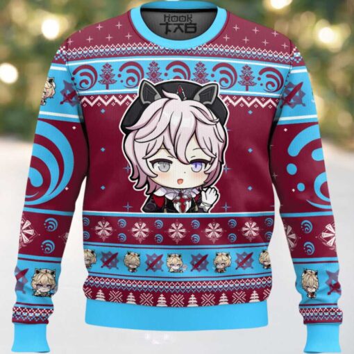 Genshin Impact Dahlia Ugly Christmas Sweater
