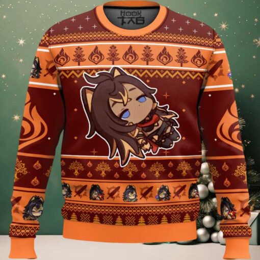 Genshin Impact Dehya Ugly Christmas Sweater