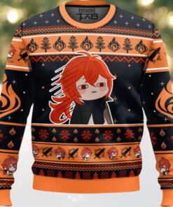 Genshin Impact Diluc Ugly Christmas Sweater