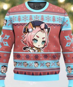 Genshin Impact Diona Ugly Christmas Sweater