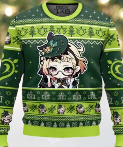 Genshin Impact Emilie Ugly Christmas Sweater