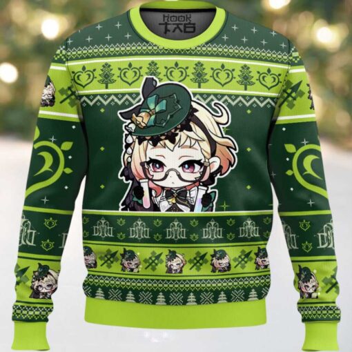 Genshin Impact Emilie Ugly Christmas Sweater