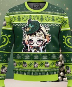 Genshin Impact Emilie Ugly Christmas Sweater
