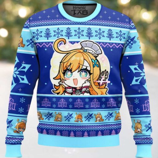 Genshin Impact Escoffier Ugly Christmas Sweater