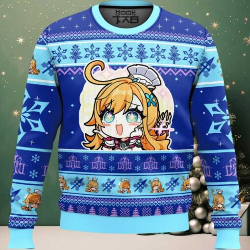 Genshin Impact Escoffier Ugly Christmas Sweater