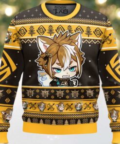 Genshin Impact Gorou Ugly Christmas Sweater
