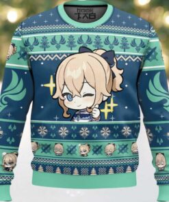 Genshin Impact Jean Ugly Christmas Sweater