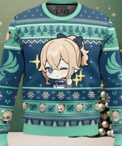 Genshin Impact Jean Ugly Christmas Sweater