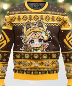 Genshin Impact Kachina Ugly Christmas Sweater