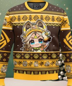 Genshin Impact Kachina Ugly Christmas Sweater