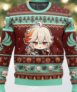 Genshin Impact Kaedehara Kazuha Ugly Christmas Sweater