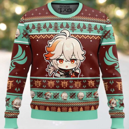 Genshin Impact Kaedehara Kazuha Ugly Christmas Sweater