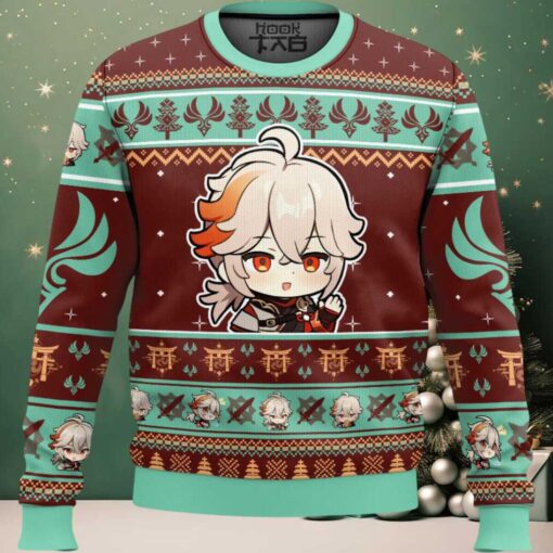 Genshin Impact Kaedehara Kazuha Ugly Christmas Sweater