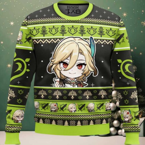 Genshin Impact Kaveh Ugly Christmas Sweater