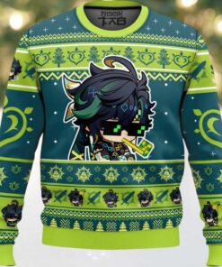 Genshin Impact Kinich Ugly Christmas Sweater