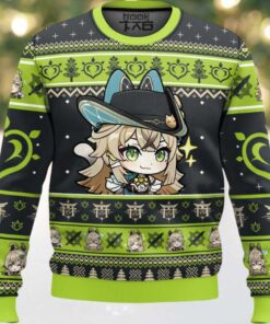 Genshin Impact Kirara Ugly Christmas Sweater